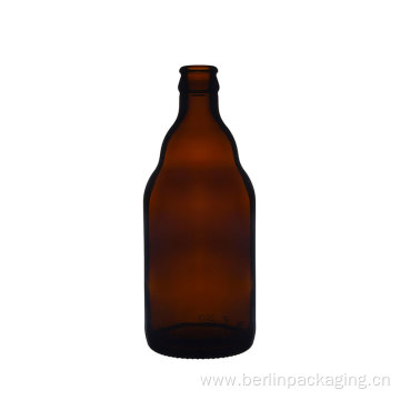 500ml Bear Shape Glass Beer Bottle